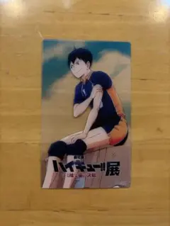 劇場版ハイキュー‼︎展　ゴミ捨て場の決戦　クリアトレカ　影山飛雄