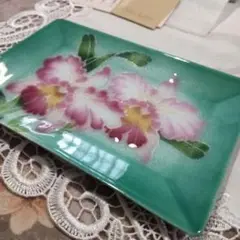 七宝焼　トレイ　ペン皿　新品未使用品⚠️お箱の蓋はございません