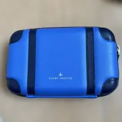 【新品未使用】ANAビジネスクラスポーチGLOBE TROTTERロイヤルブルー