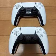 PS5 DualSense ワイヤレスコントローラー 2台ジャンク