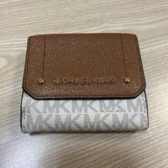 MICHAEL KORS 二つ折り財布 ブラウン/ベージュ
