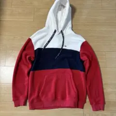 TOMMY JEANS トリコロールパーカー S