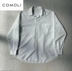COMOLI コモリ レギュラーカラー 長袖 コモリシャツ ホワイト 白 2