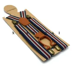 サスペンダー メンズ レディース 伸縮性あり Y型 おしゃれ フォーマル