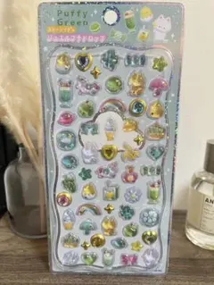 Puffy Green シェルプチドロップ ステッカー♥︎︎∗︎*゜ボンボンドロップ