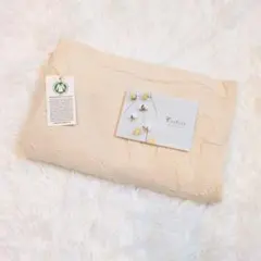 新品未使用✨️COFUCU コフク ニットアフガン おくるみ ブランケット