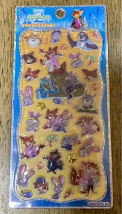 正規品　ズートピア2 プチドロ　プチドロップステッカー　zootopia