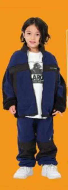 『新品・未開封』XLARGE KIDS フリースブルゾン セット 120