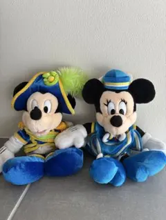 ディズニーシー15周年 ミッキー＆ミニー ぬいぐるみセット 限定 コスチューム