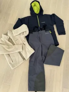 mont-bell キッズ スキーウェア3点セット140cm-150cm