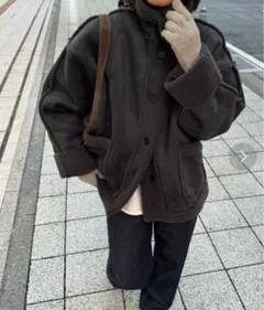 CANAL JEAN El mar　フェイクムートンジャケット