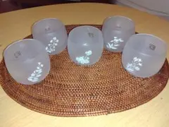 たち吉花すがた冷茶碗 5個セット