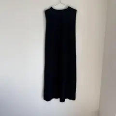 GRL ノースリーブ ロングワンピース ブラック