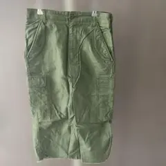 オリーブグリーン カーゴスカート4ポケット