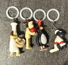 ウォレスとグルミット めじるしアクセサリー セミコンプ 4種類のサムネイル