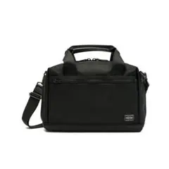 【極美品】PORTER ポーター 2WAYミニボストンバッグ ショルダー付 黒
