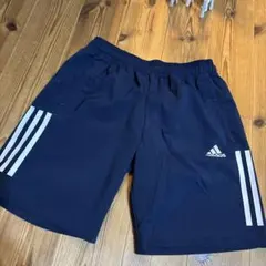 adidas ハーフパンツ 150 ネイビー