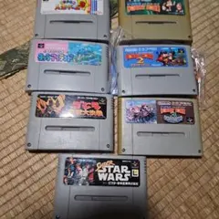 スーパーファミコン本体とゲームソフトセット