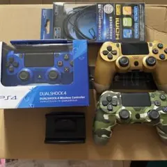 SONY DUALSHOCK 4 ワイヤレスコントローラー 青　ジャンク
