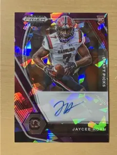 /99 NFL PANTHERS JAYCEE HORN ICE RC AUTO