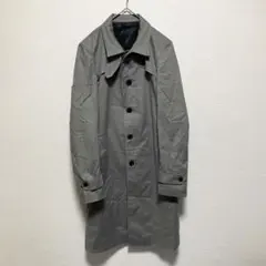 modern lovers トレンチコート グレンチェック グレー Lサイズ