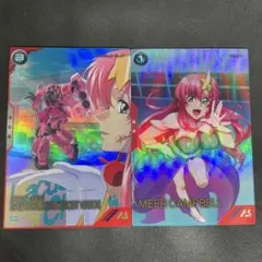 アーセナルベース　ミーア ザクウォーリア(ライブ仕様) プロモ2枚セット