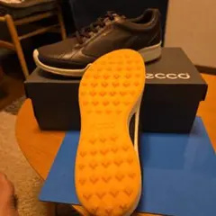 ECCO メンズ レザー ゴルフ ブラウンのサムネイル