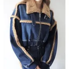 ムートンジャケット ブルゾン