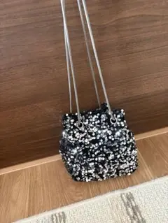 スパンコールショルダーバッグ