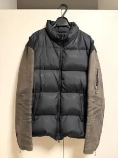 UNDERCOVER 05AW arts期　 袖レザーダウン　希少レア UNDERCOVER ISM アンダーカバー イズム 05AW Arts&Crafts期 袖スタッズ