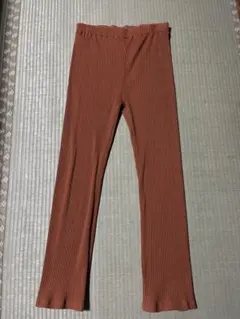 リブパンツ カジュアルパンツ