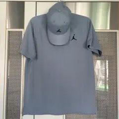 NIKE JORDANゴルフDRI-FIT ポロシャツ (L) キャップセット