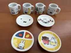 ミッフィー まいにちのミニ食器コレクション　完全セット　マグカップとソーサー