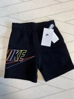 NIKE キッズ ショートパンツ 裏起毛 ブラック 3-4歳 98-104cm