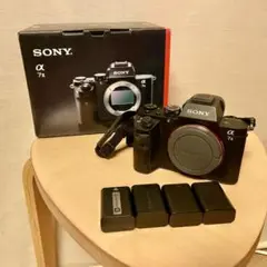 SONY α7II ミラーレス一眼カメラ 本体 バッテリー4個付き
