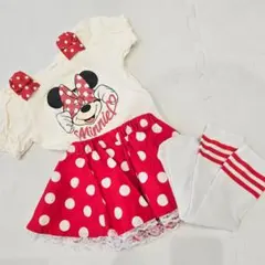 ミニー　セットアップ　100cm 全身コーデ