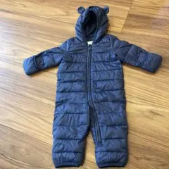 GAP クマ耳付き　ネイビーアウター カバーオール　6ヶ月 70㎝