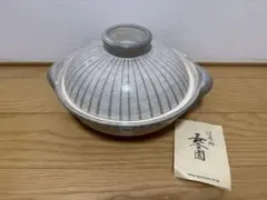 長谷製陶 長谷園 伊賀土鍋 利休十草 大（3~5人用）/2700ml 3.5kgのサムネイル
