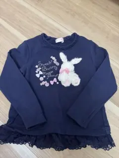 mezzo piano うさぎトレーナー