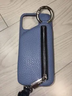 ajew ジッパー付きレザー風iPhoneケース