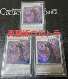 黒薔薇と荊棘の魔女 ウルトラ 英語版 3枚セット