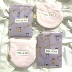 ゼクシィ PAUL＆JOE エコバッグ＆ふわふわネコポーチ2点SET
