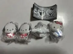 サンリオキャラクター　ふわわフロッキーマスコット 4体セット