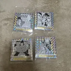 ち*わ様 ドラゴンボールウエハース2 シール 4点セット