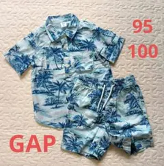 GAP アロハシャツとショートパンツ セットアップ ☆ 95.100