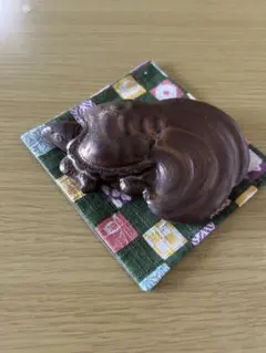 亀 蓑亀 置物 縁起物 鋳物　作家作品一点物