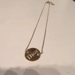 Dior ロゴプレート ネックレス
