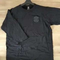 ジュビロ磐田　ブラック XL ロゴ刺繍 七分袖カットソー