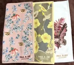 Paul＆JOE❤︎スマホもふけるハンカチーフ3枚のサムネイル