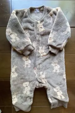 クマ柄ロンパース 80cm